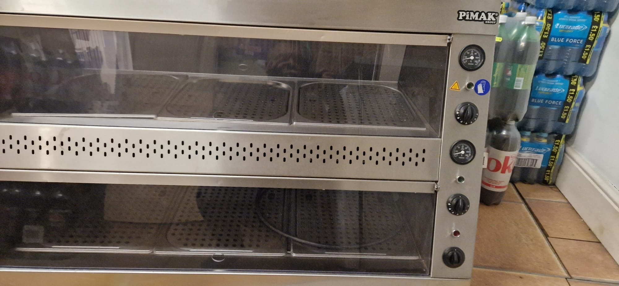 PIMAK MDD-T-3 Commercial Heated Chicken Display Cabinet