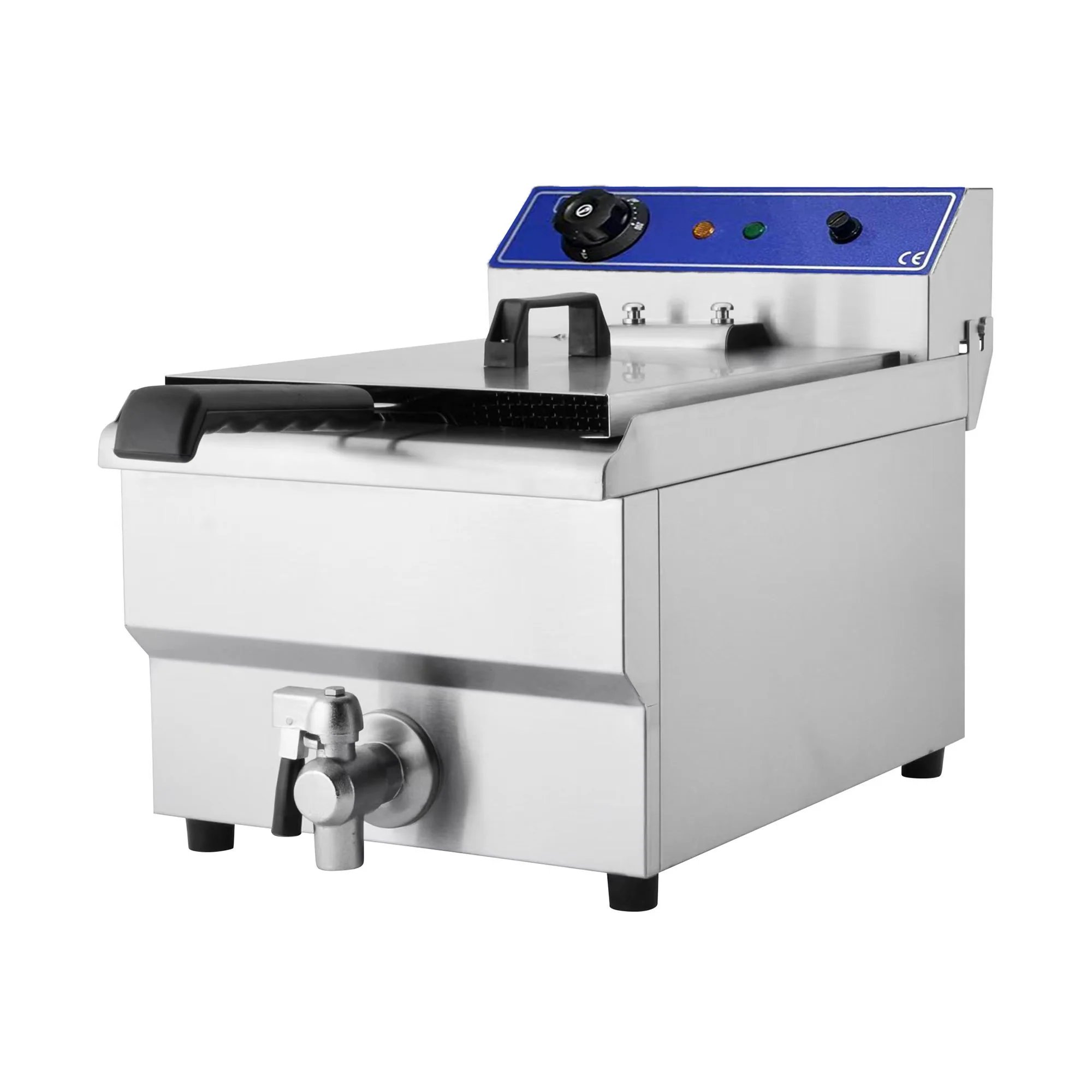 Countertop Single Tank Fryer With Tap – 11.5Litre (Oil)