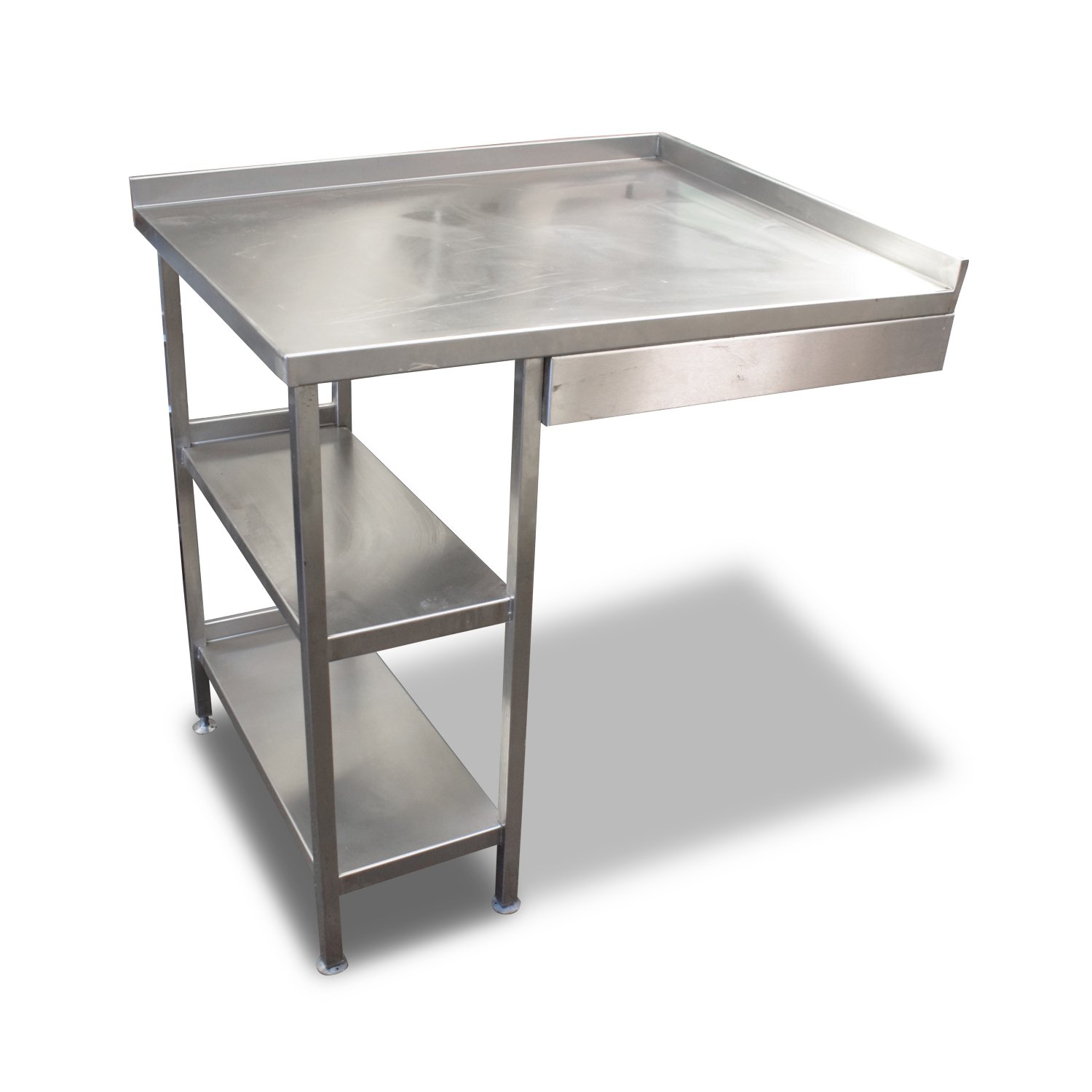 1.1m Stainless Steel Wall Mounted Table