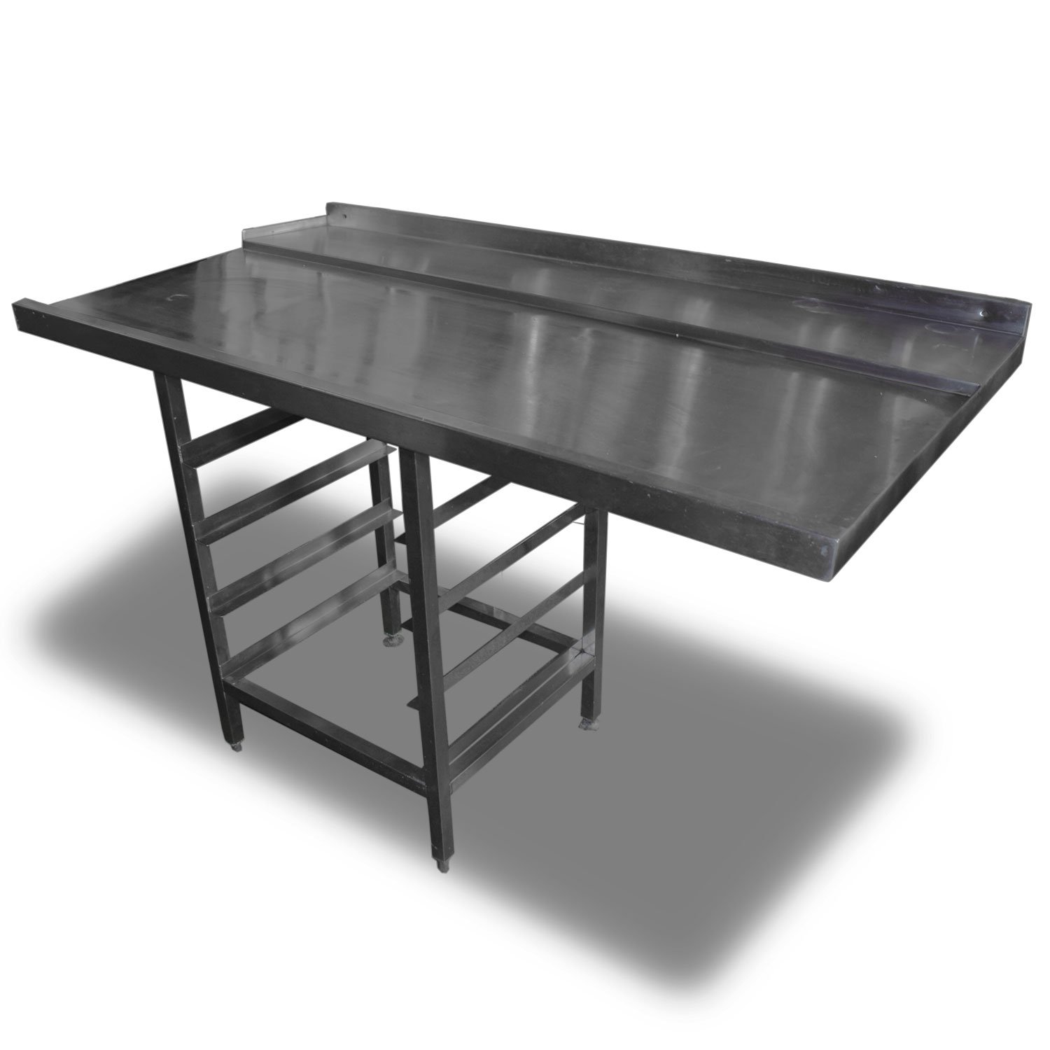 1.6m Stainless Steel Dishwasher Table
