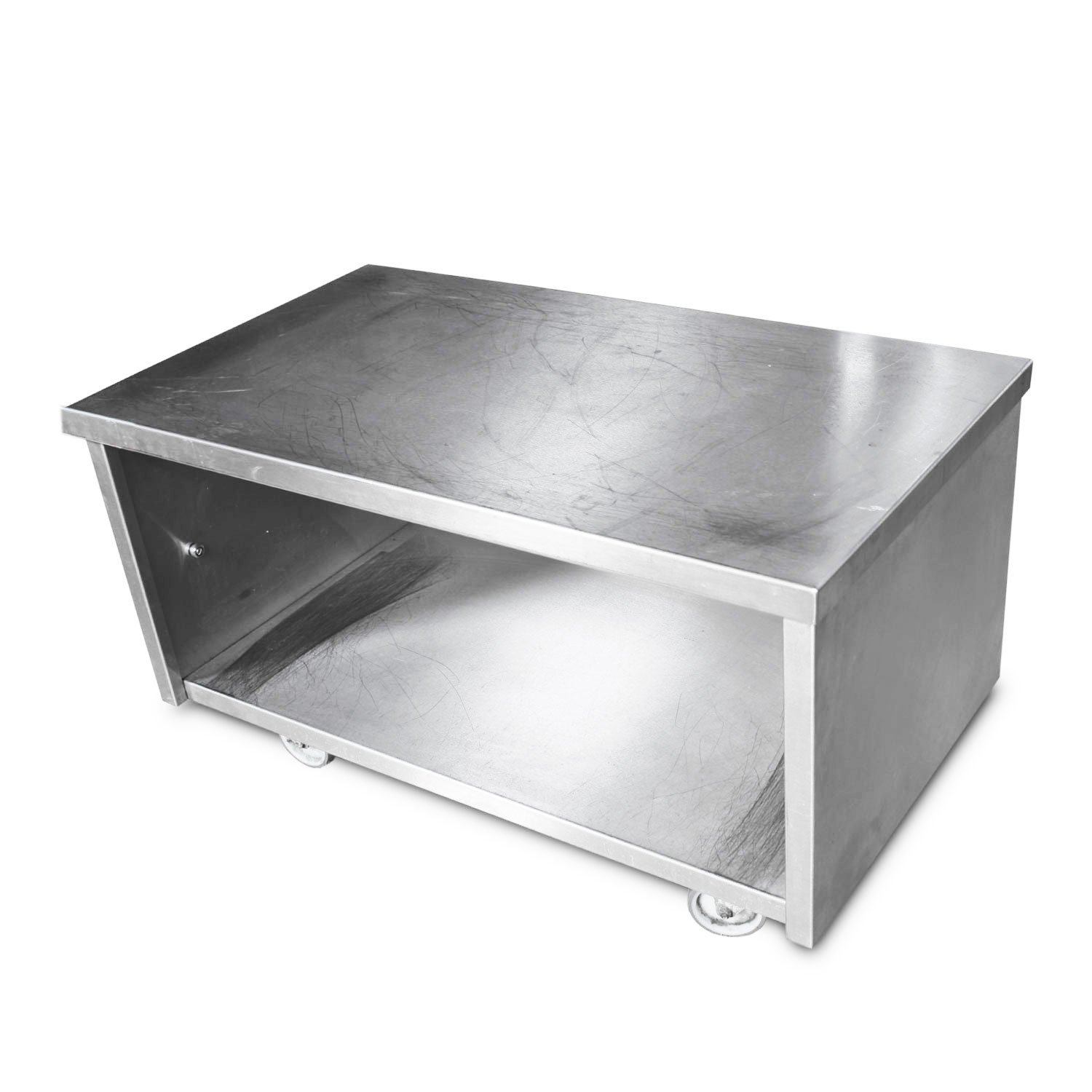 1.065m Stainless Steel Appliance Stand With Storage