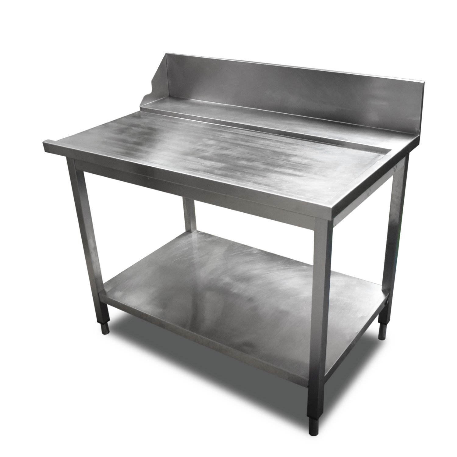 1.2m Stainless Steel Dishwasher Table
