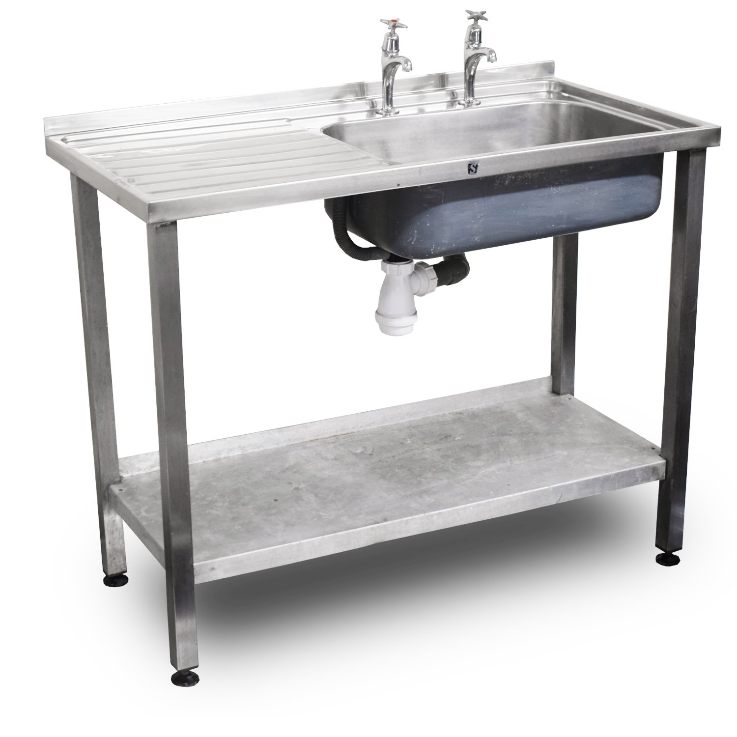 1.065m Stainless Steel Single Sink