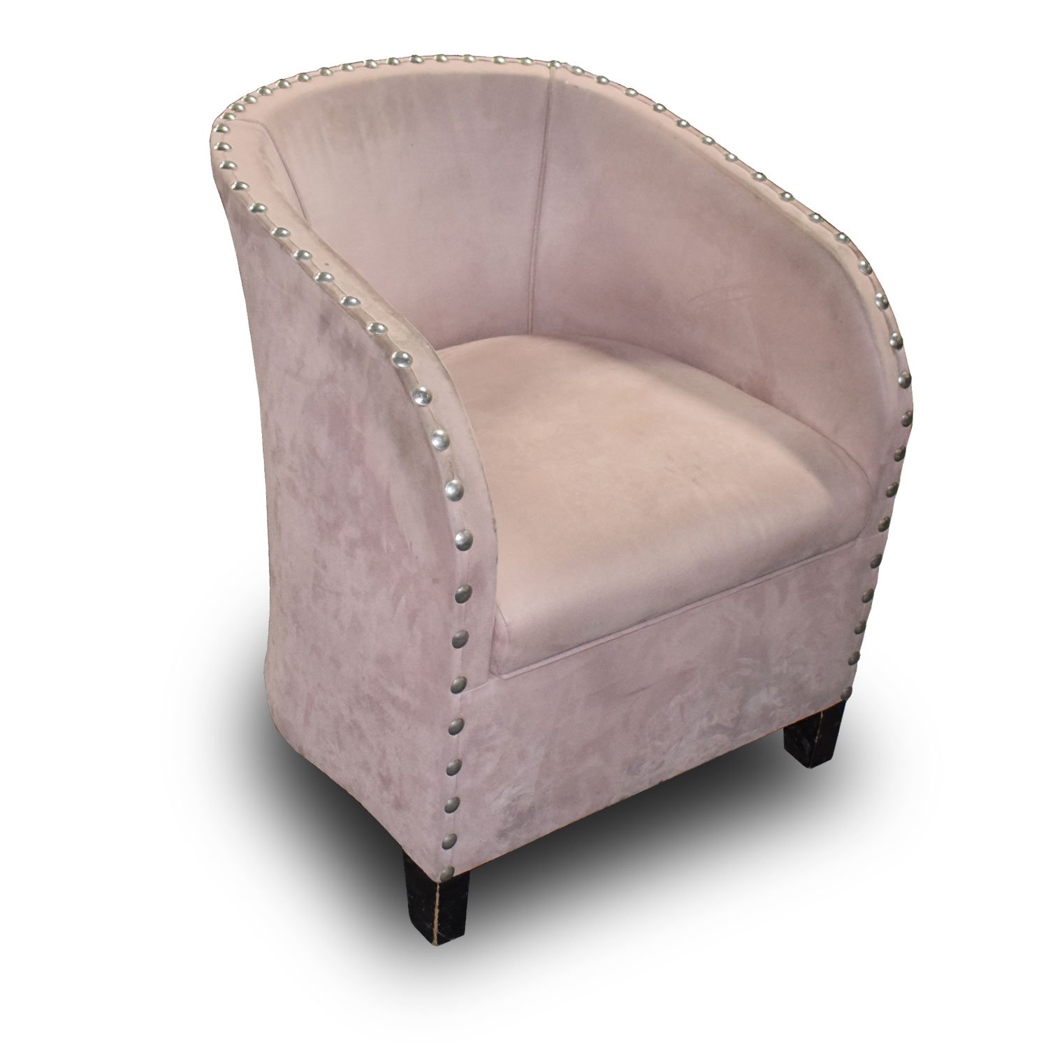 Suede Tub Chairs (Mixed Colours) x16