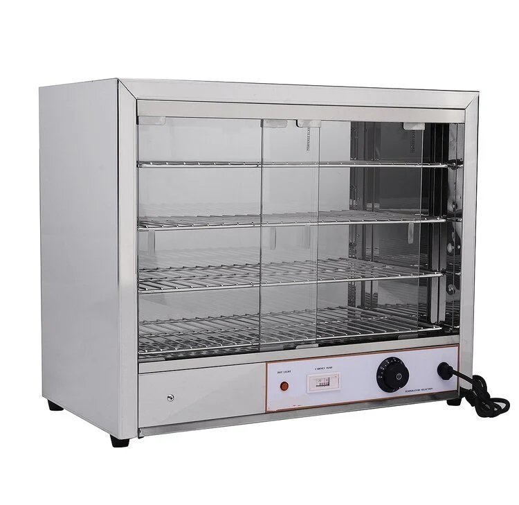 Hamoki Pie Cabinet and Warmer – 4 Shelves