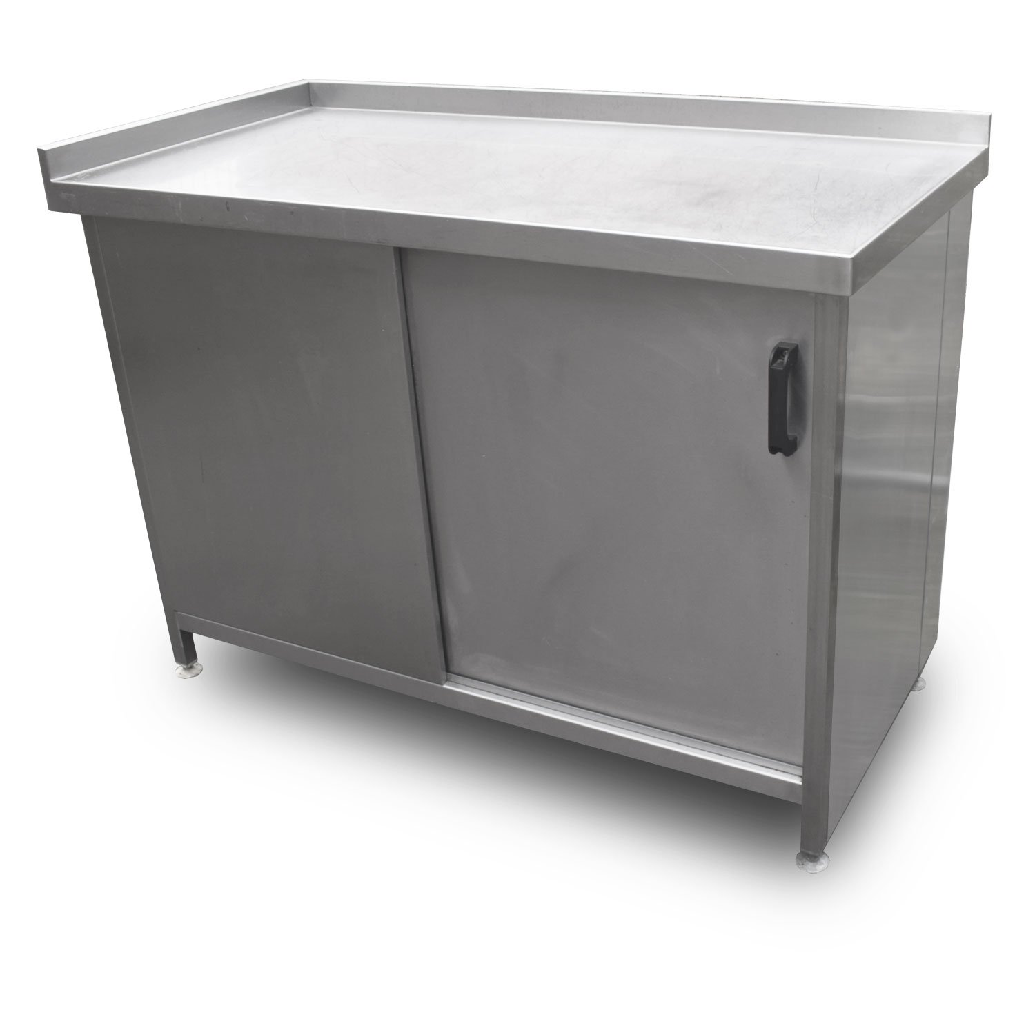 1.3m Stainless Steel Floor Cupboard