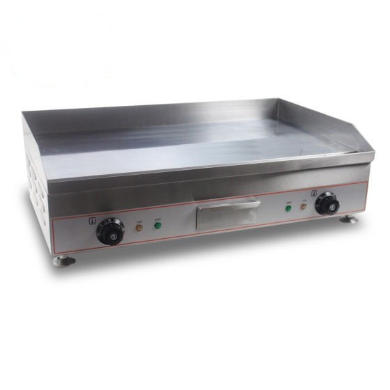 Counter Top Electric Griddle Solid Plate 100CM