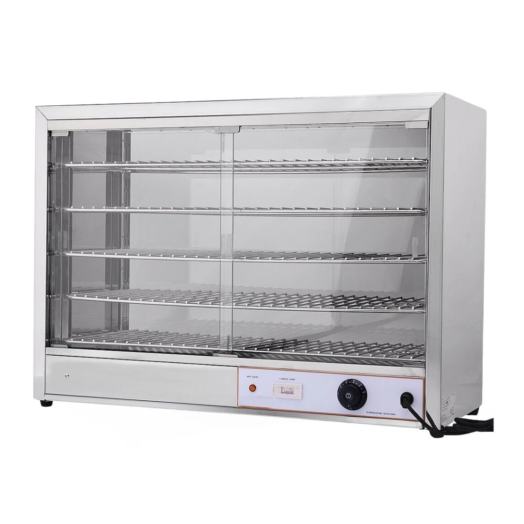 Hamoki Pie Cabinet and Warmer – 5 Shelves