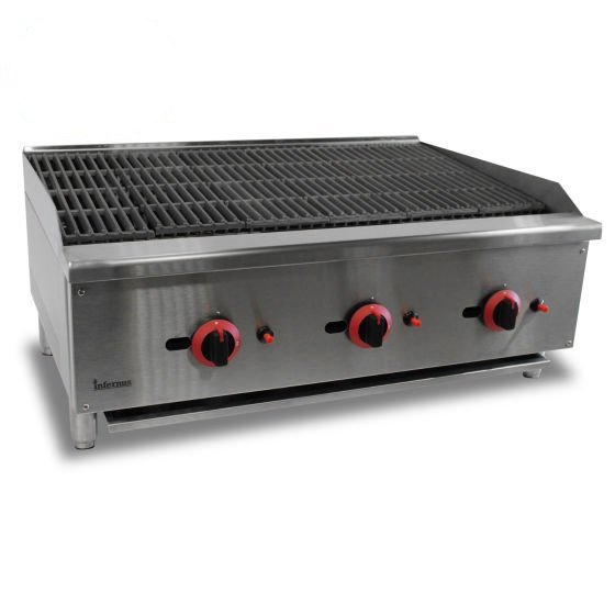 Gas Radiant Charbroiler Char Grill 900MM