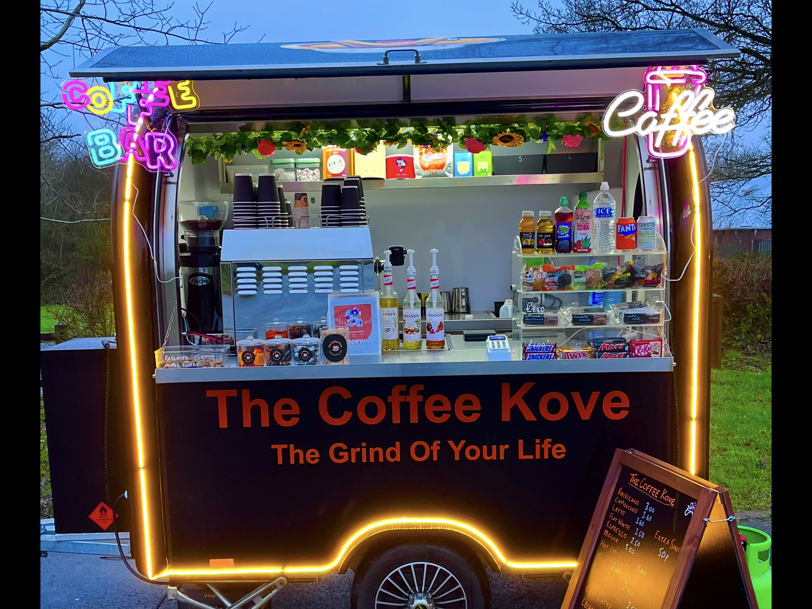 Ready To Trade Coffee Business. Just Tow & Trade.