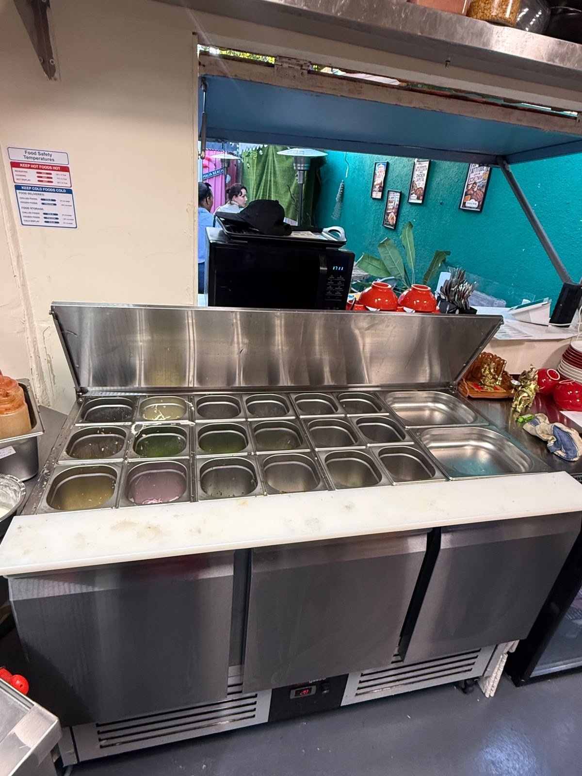 Commercial Saladette Counter