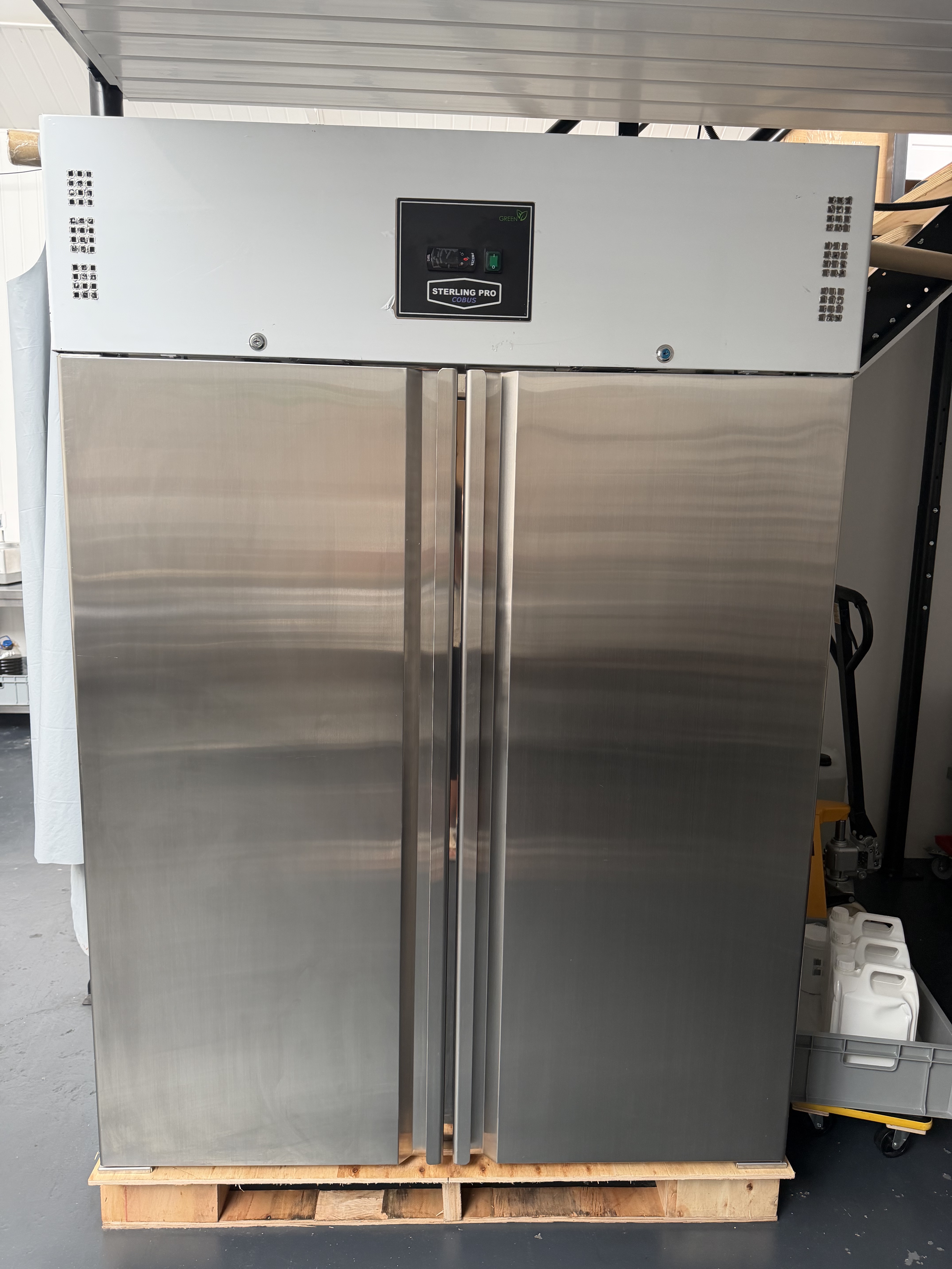 Sterling Pro SPF212NV 1200L Double-Door Commercial Freezer
